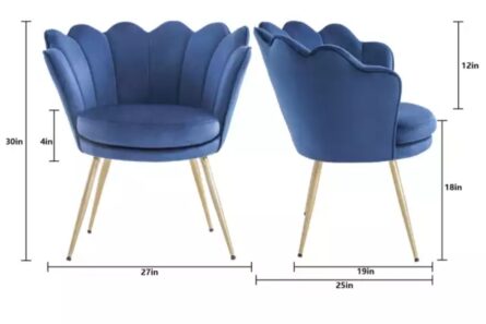 Hendrix Upholstered Barrel Chair - Image 18