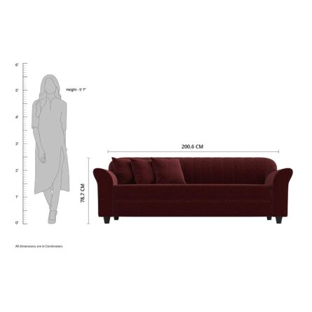Sonma Droll Upholstered Sofa - Image 2