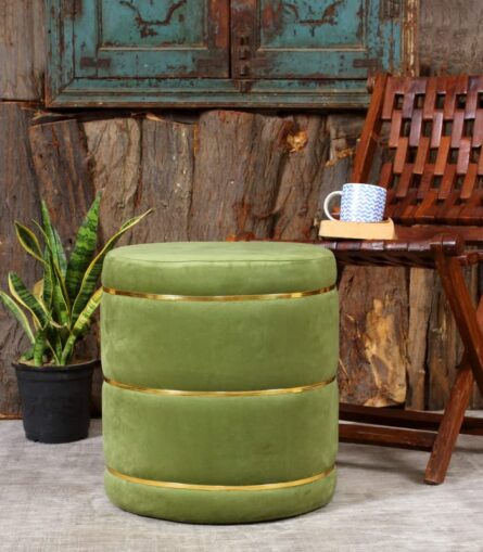 Chair Mid-Century Modern Nursery Rocking Armchair Upholstered Tall Back Accent Glider Rocker for Living Room - Image 2