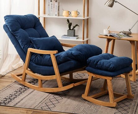 Handcrafted Teak Wood Modern Ergonomic - Image 3