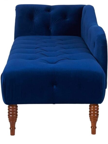 Ryan Gray Velvet Upholstered Sofa 3-Seater Sofa Solid Wood Frame - Image 3