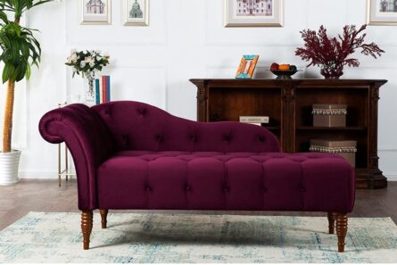 Ryan Gray Velvet Upholstered Sofa 3-Seater Sofa Solid Wood Frame - Image 5