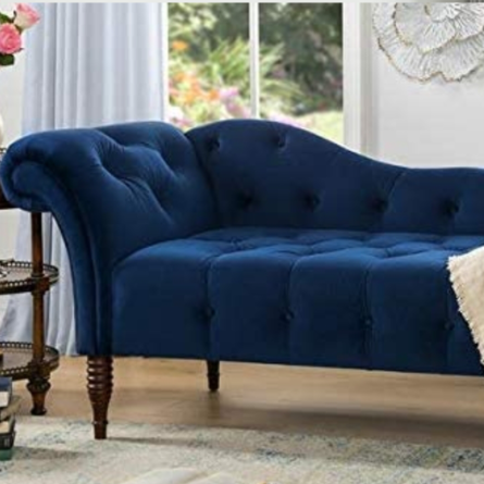Ryan Gray Velvet Upholstered Sofa 3-Seater Sofa Solid Wood Frame