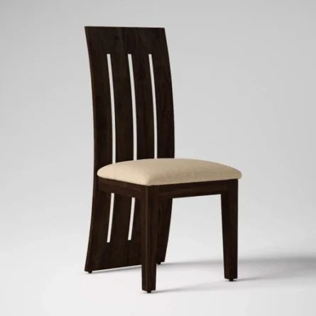 Sheesham Wood Dining Set Six Seater With Bench | Dining Room Furniture In Walnut Finish - Image 3