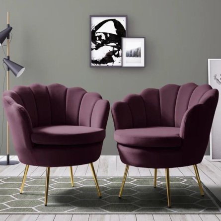 Hendrix Upholstered Barrel Chair 1 - Image 4