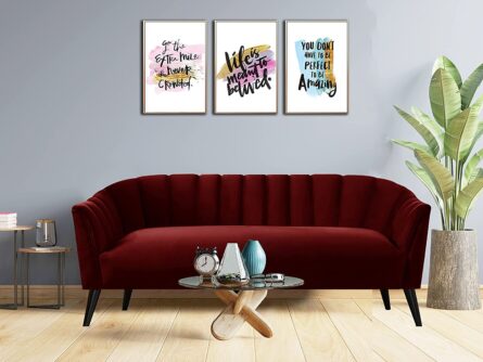 Luxury Velvet Sofa with Button-Tufted Back & Rolled Arms - Image 3