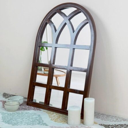 Wall Mirror Window Decorative Mirrors Arched - Image 2
